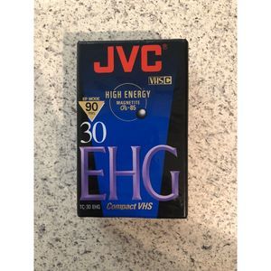 NEW JVC - Compact VHS TC-30EHG SEALED High Energy